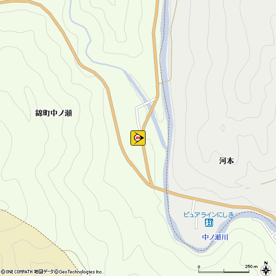 井原モータース付近の地図
